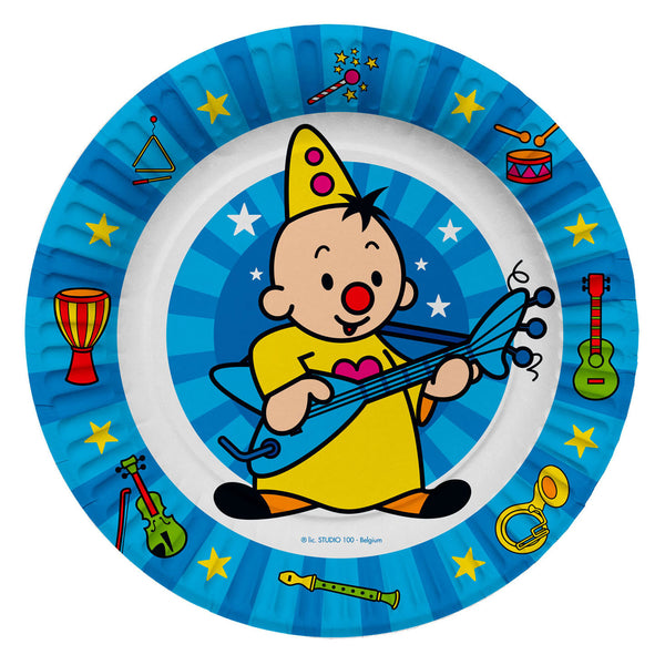 Folat Ltd. Bumba plates, 8-count.