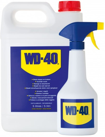 WD40 5 avec vaporisateur de 5 litres