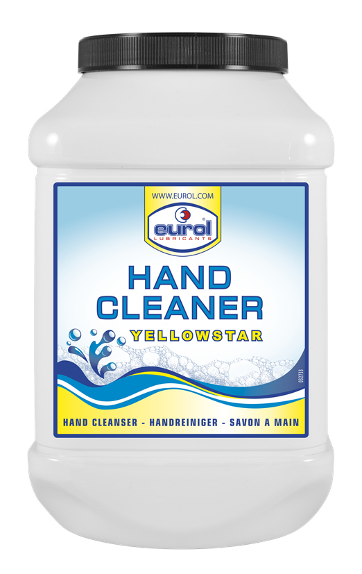 Zeep Eurol hand cleaner yellowstar