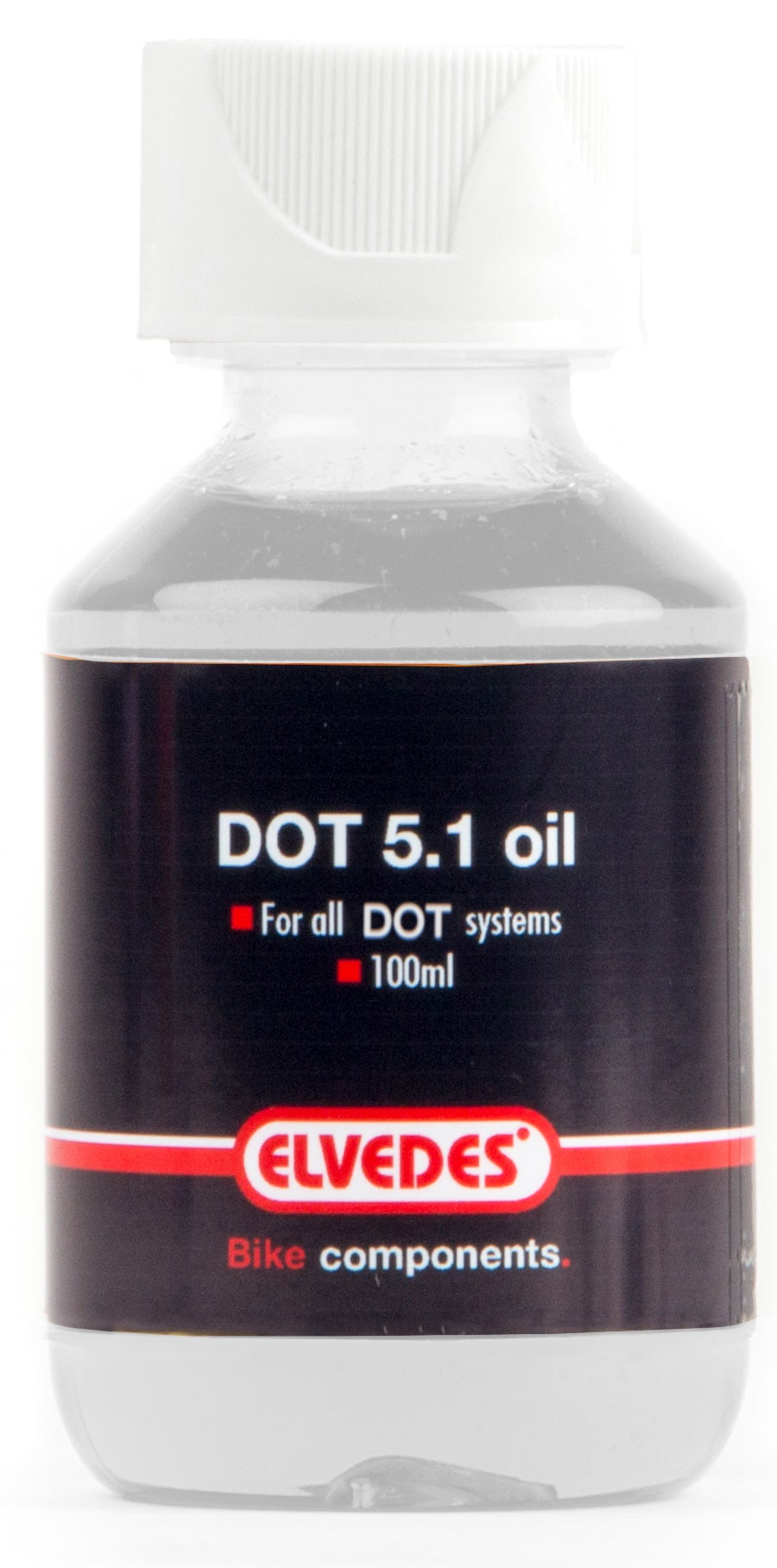 Huile Elvedes DOT 5.1 pour tous les systèmes de freinage DOT. Flacon 100ml