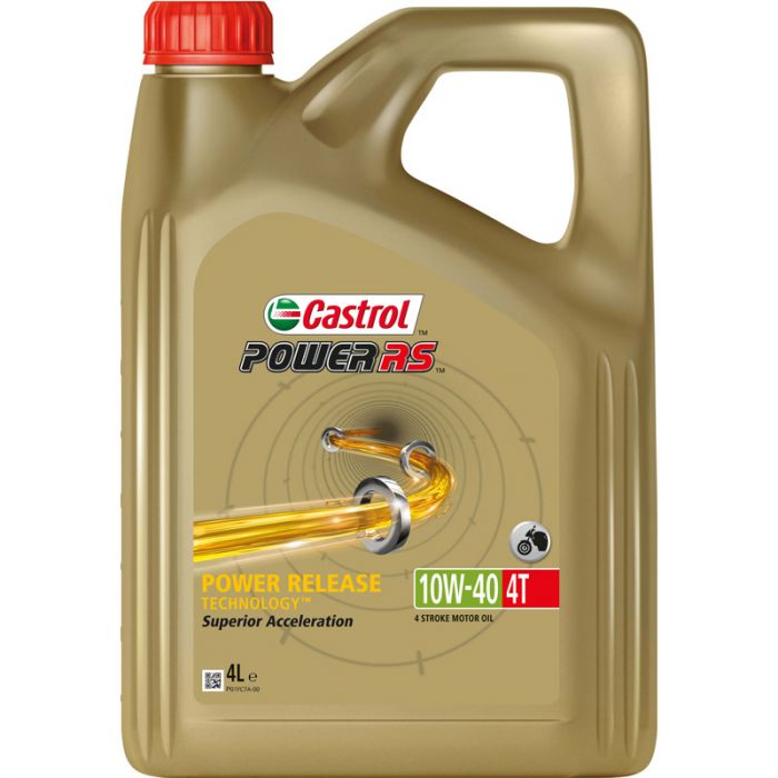 Olie Power RS ​​4T 10W-40 fles à 4 liter