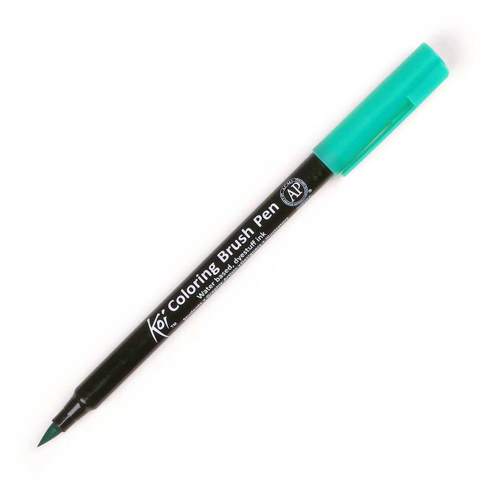Sakura • koi color brush licht blauwgroen