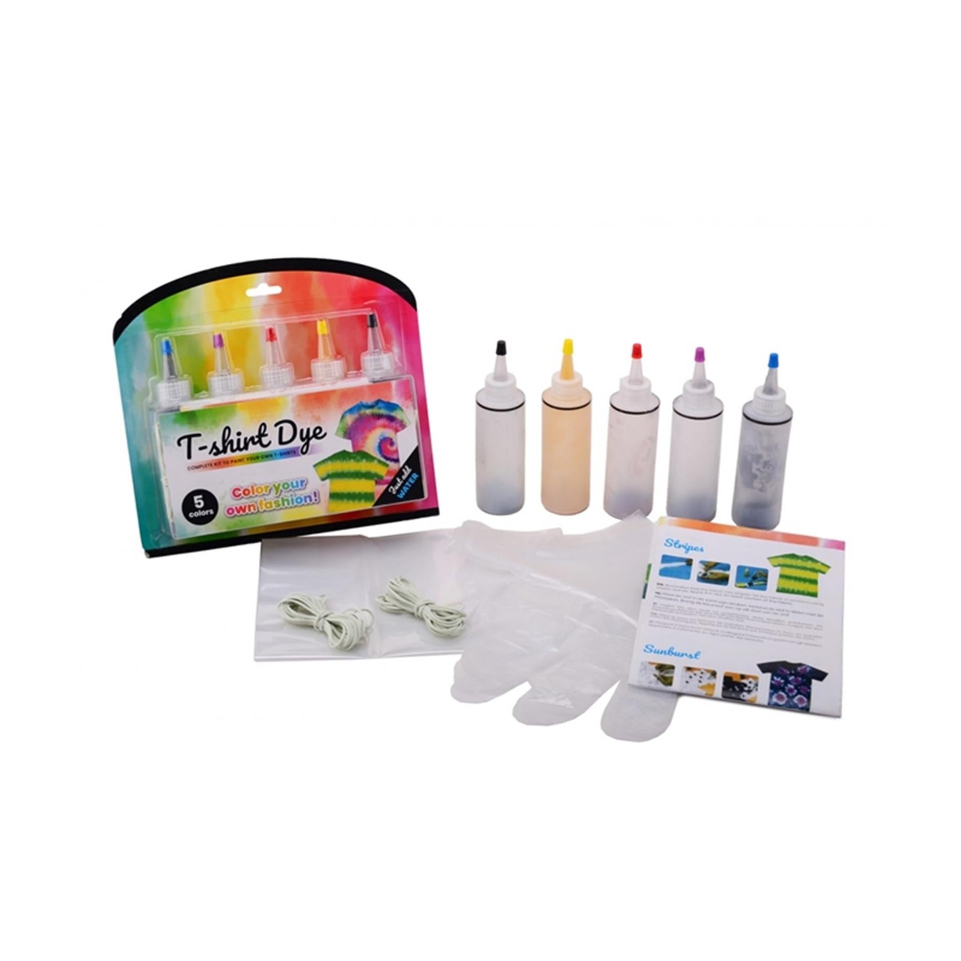 Johntoy t-shirt tie-dye ontwerpset