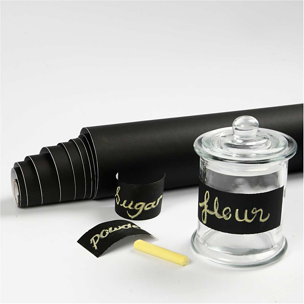 Creativ company https: www.cchobby.nl krijtbordfolie-b-45-cm-zwart-2-m-1-rol
