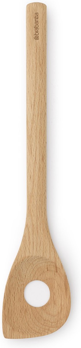 Brabantia profile pollepel met gat - beukenhout