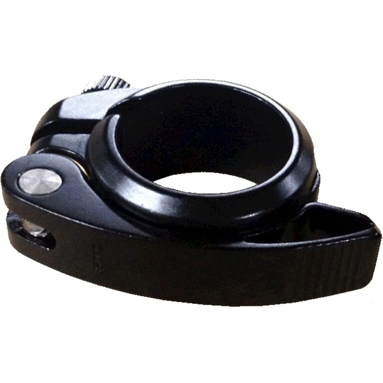 Mirage Zadelpenklem met snelspanner 38,5mm zwart