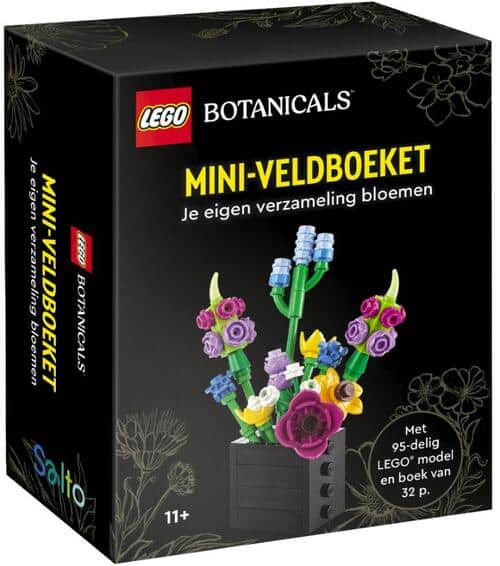 Deltas lego botanicals veldboeket met 95 onderdelen