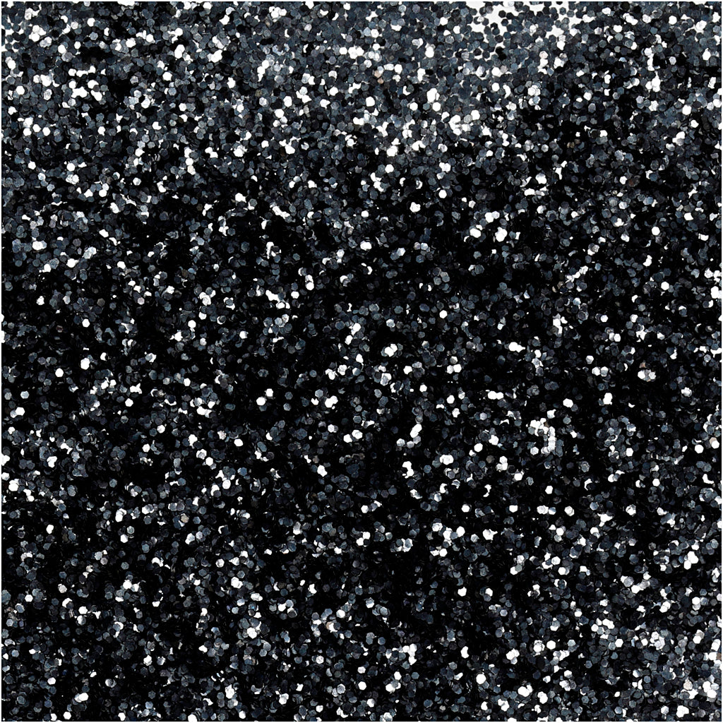 Creative company bio glitter zwart, 10gr