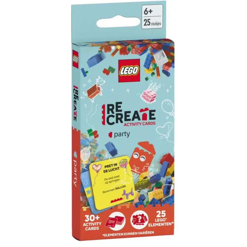 Lego create it activity cards party