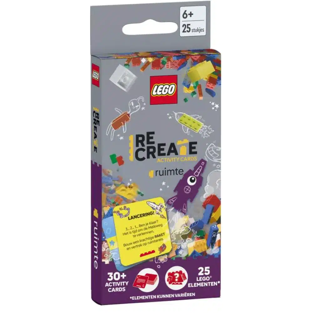Lego recreate activiteiten kaarten ruimte