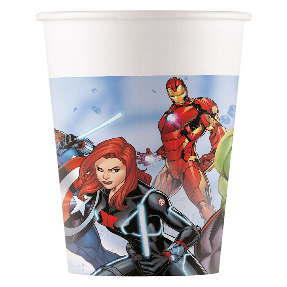 Globos papieren bekers fsc avengers oneindigheidsstenen, 8st.