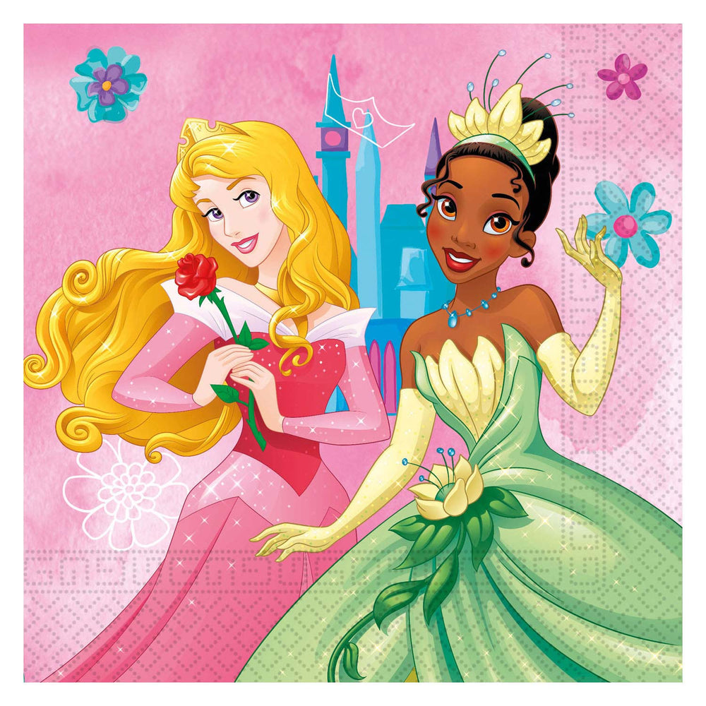 Globos papieren servetten fsc disney princess live your story, 20st.