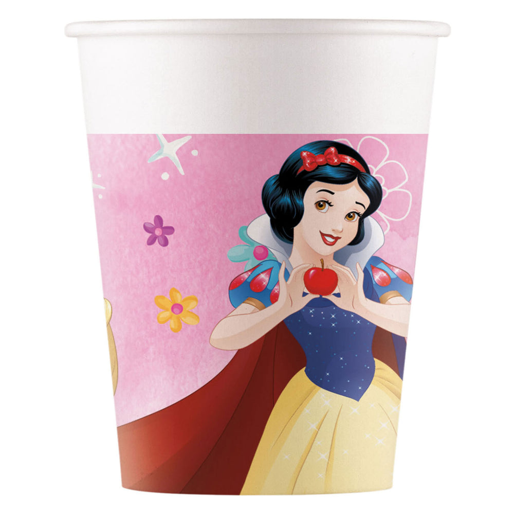 Globos papieren bekers fsc disney princess live your story, 8st.