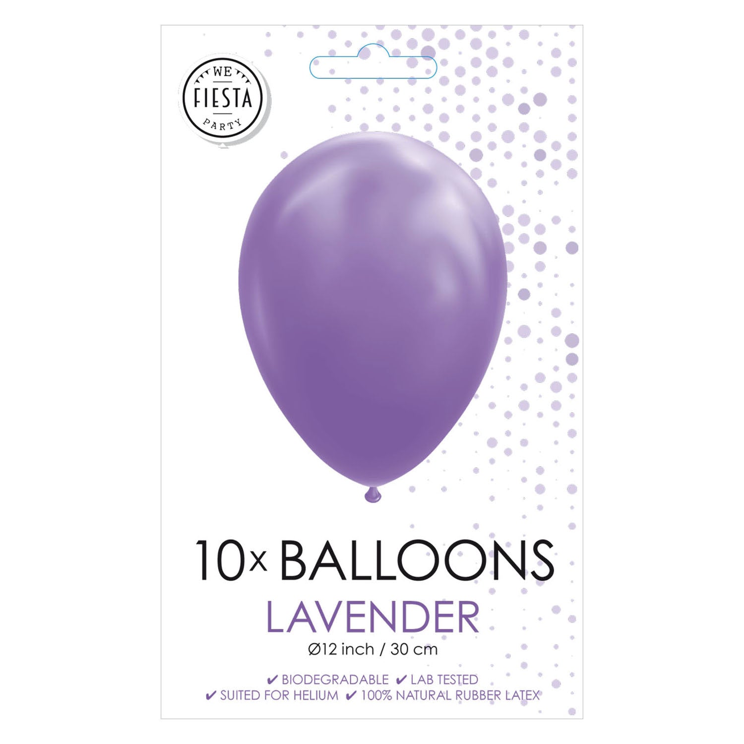 Globos ballonnen lavendel 30cm, 10st.