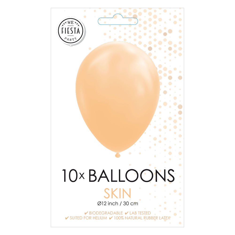 Globos ballonnen naakt, 30cm, 10st.