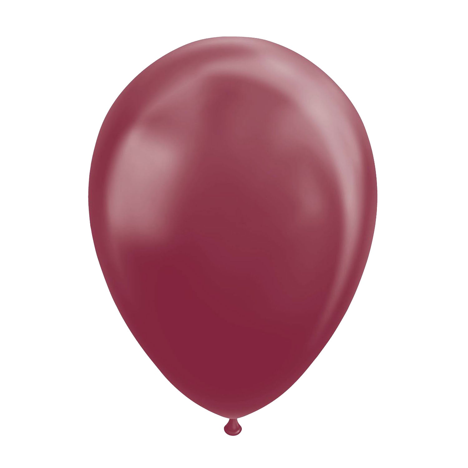 Ballonnen Metallic Bordeaux 30cm, 10st.