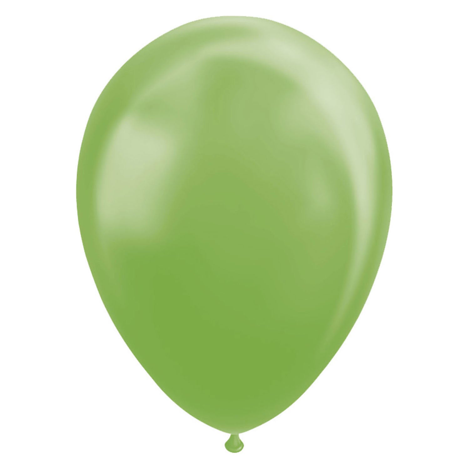 Globos ballonnen metallic groen 30cm, 10st.
