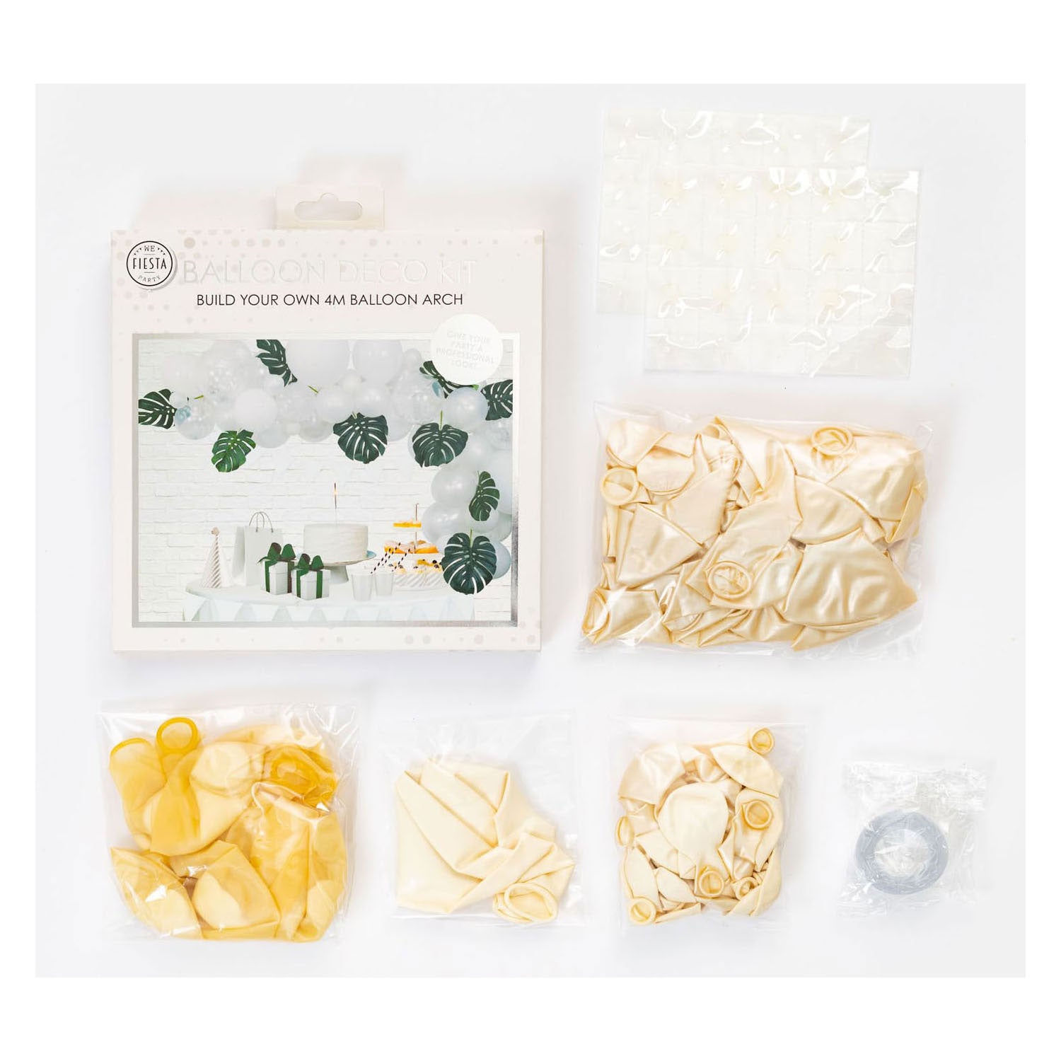 Ballonnenboogset Wit