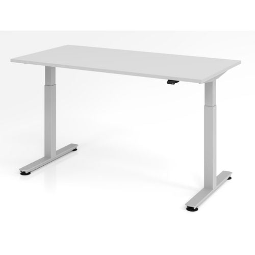 Bach zit-sta bureau hammerer vxmst melamine grijs