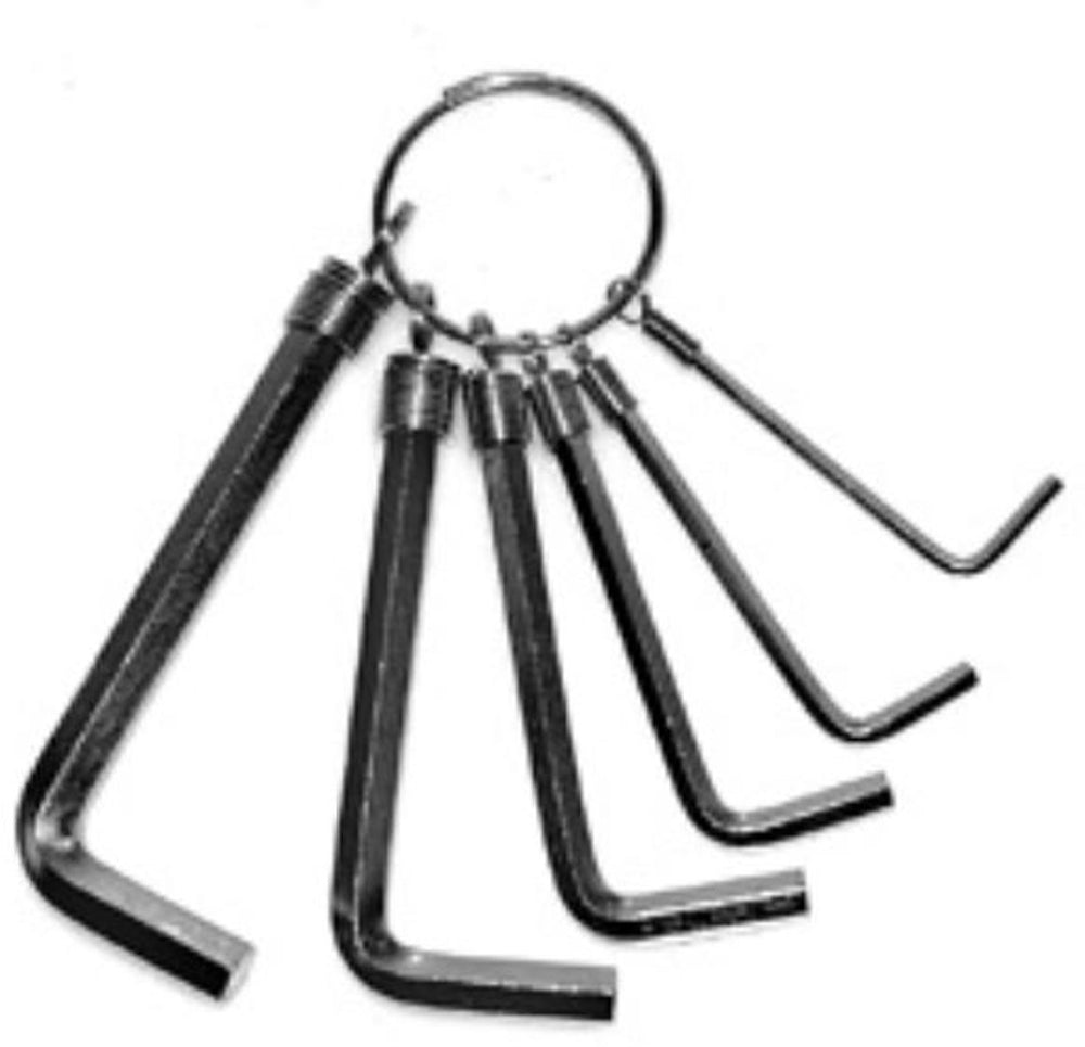 Jeu de clés Allen 2 3 4 5 6 7 mm
