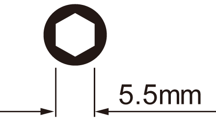 IceToolz Spaaknippelsleutelset 12C5 voor 5,5mm 6-kantige nippels