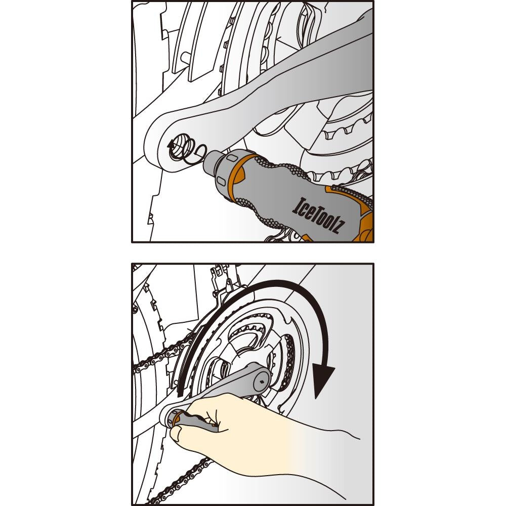 Pédale factice IceToolz 33D1