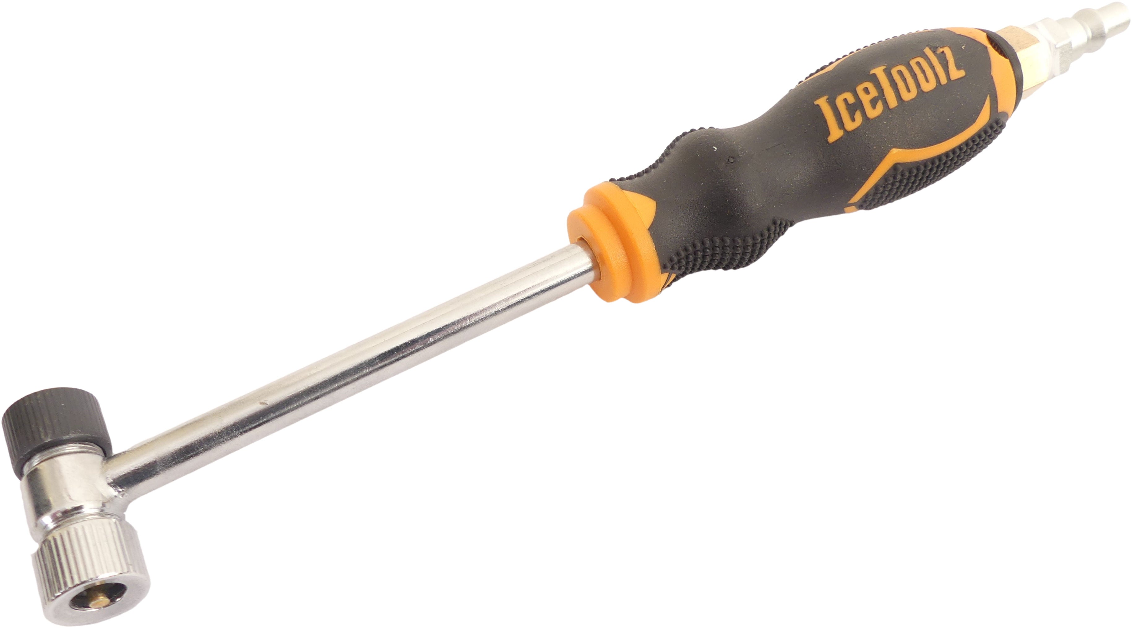 Icetoolz (buzaglo) icetoolz pomp compressorhandvat + snelkoppeling orion, a191a