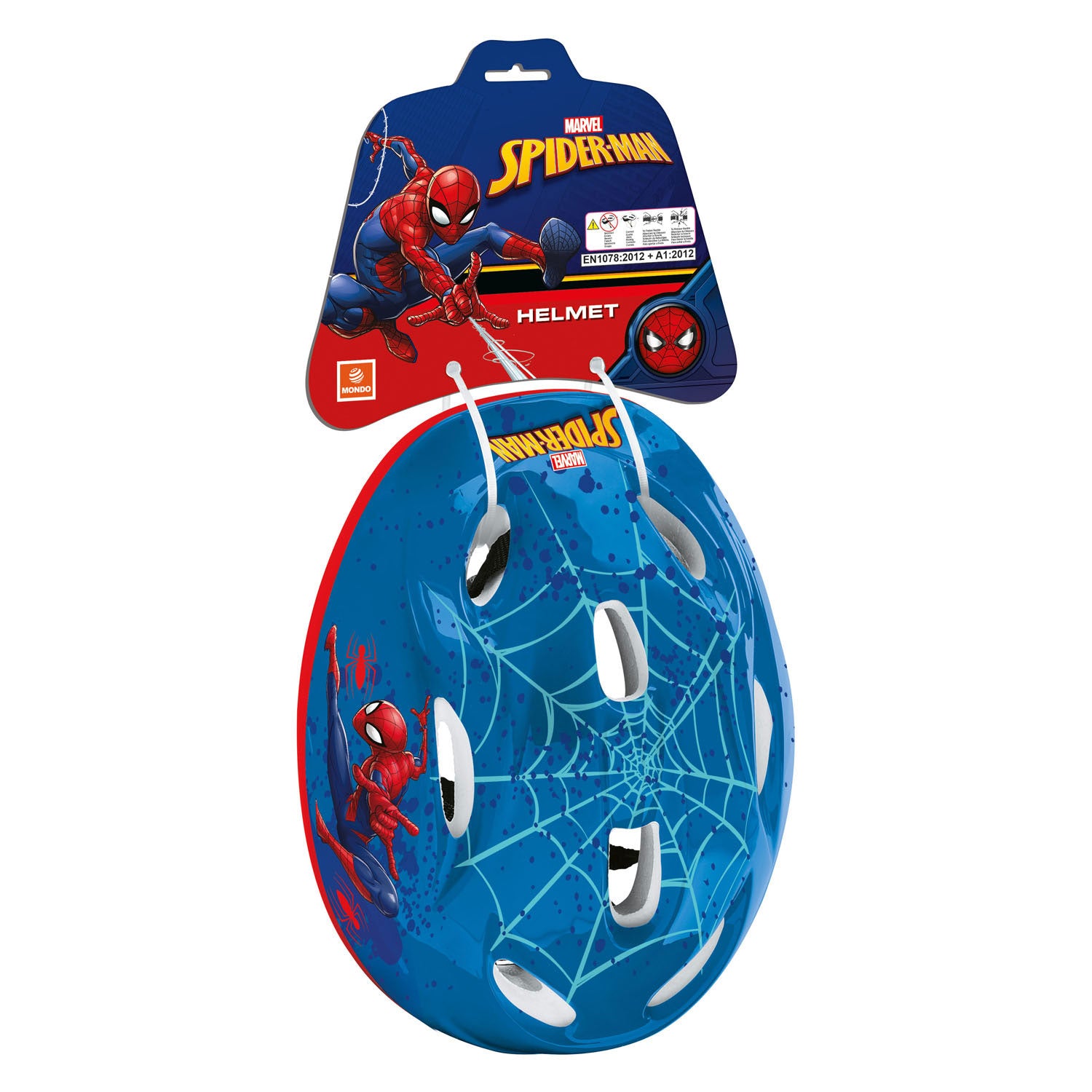 Mondo Spiderman helmet - adjustable - 52-56cm