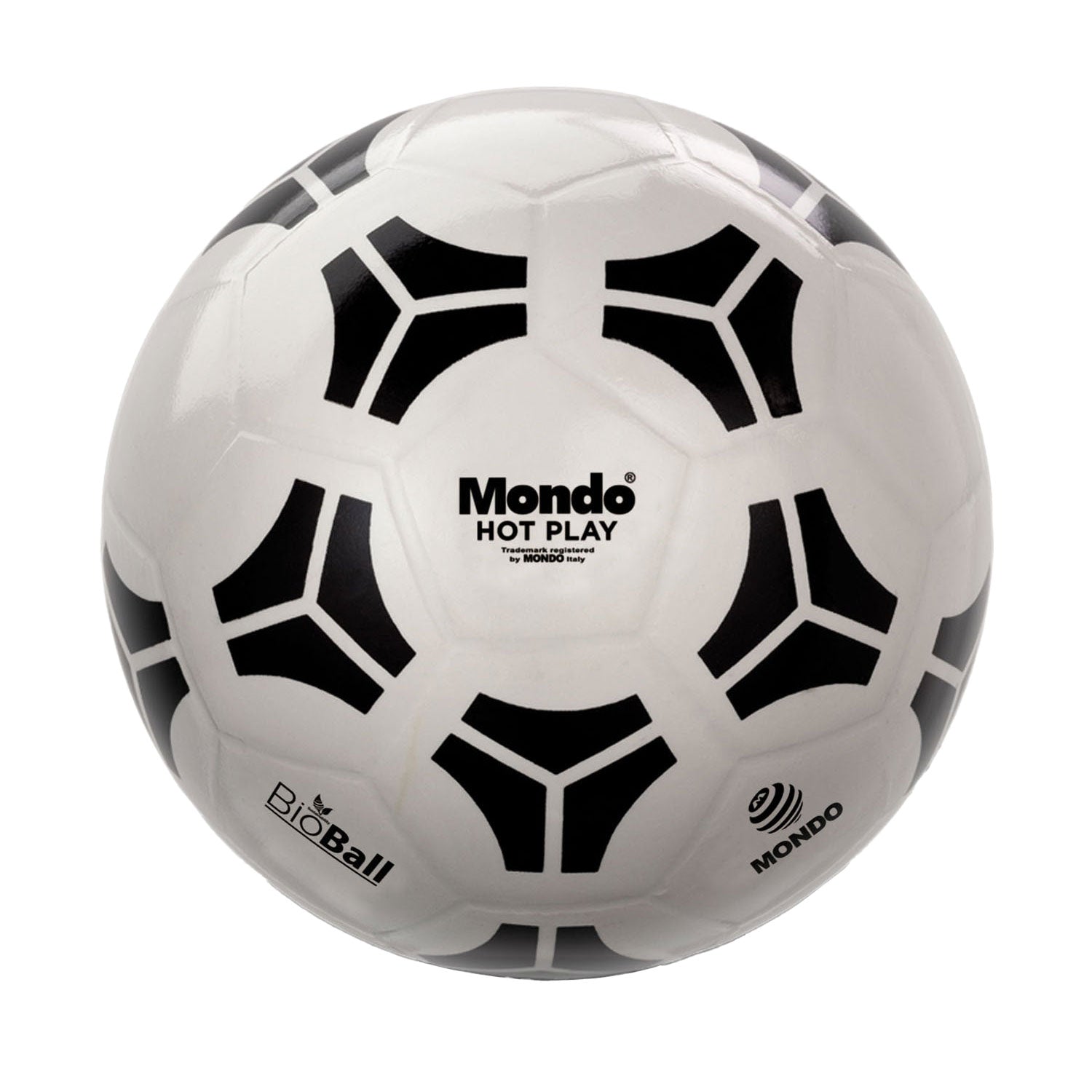 Mondo voetbal wit, 23cm