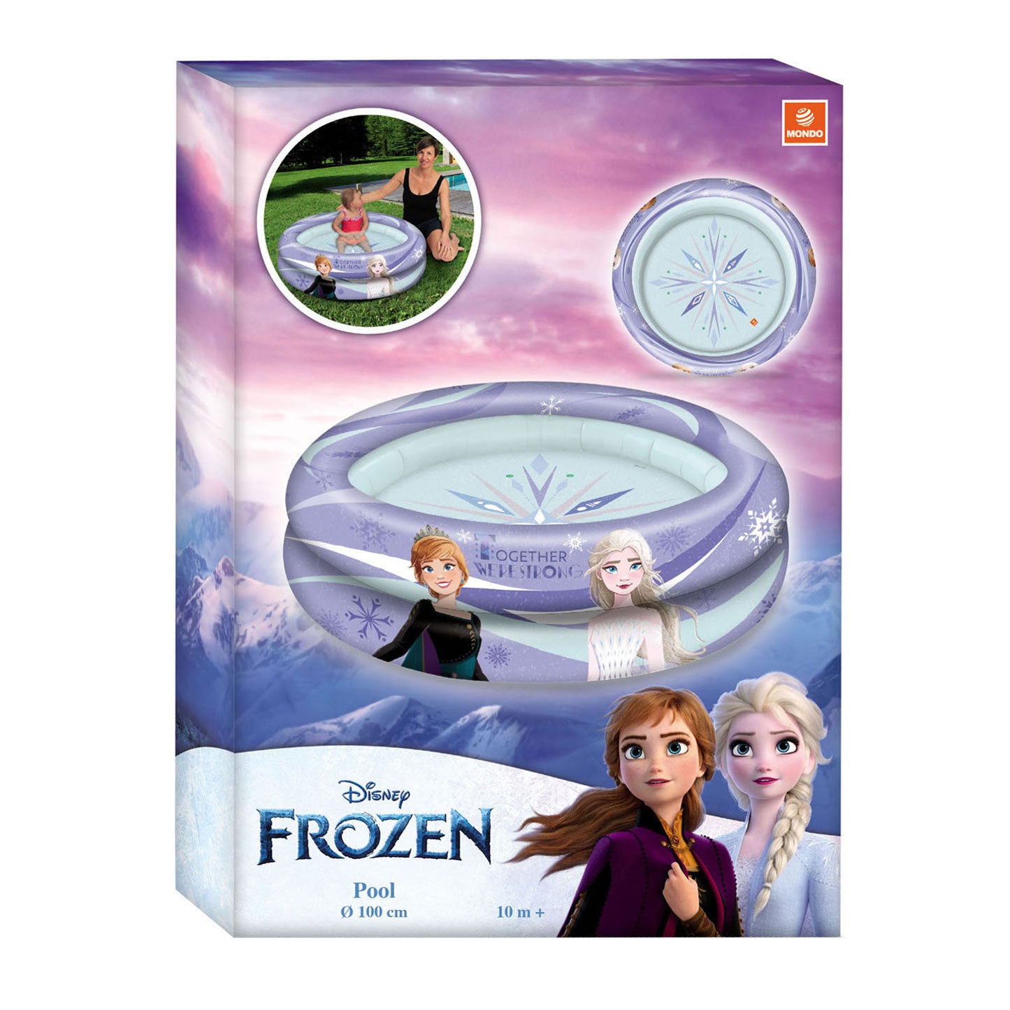 Disney mondo zwembad bevroren 2-ringen, 100cm