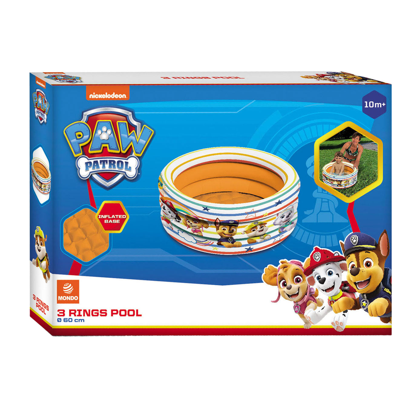Mondo zwembad pootpatrouille 3-ringen, 60cm