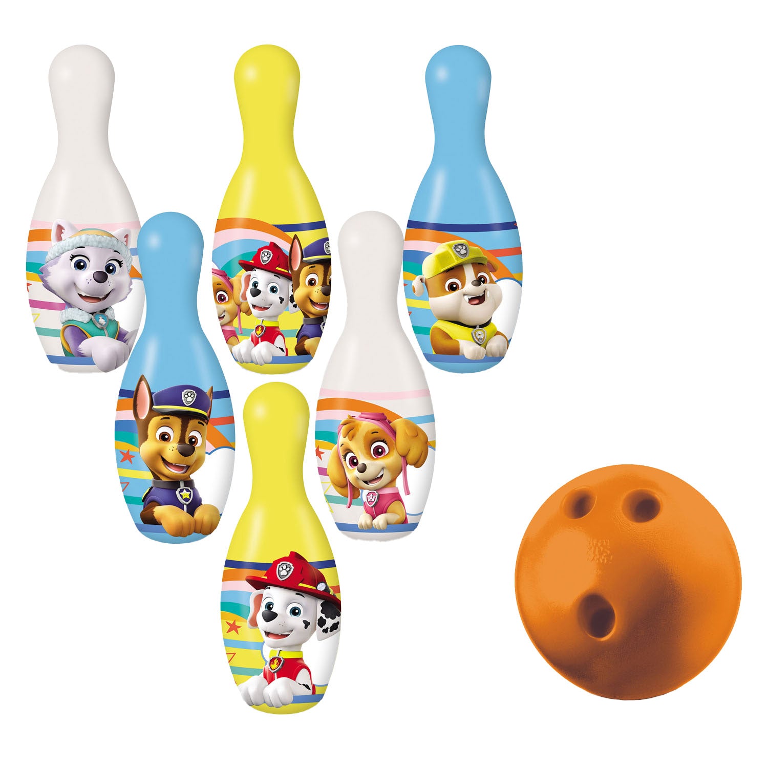 Mondo bowlingset Paw Patrol, 7dlg.