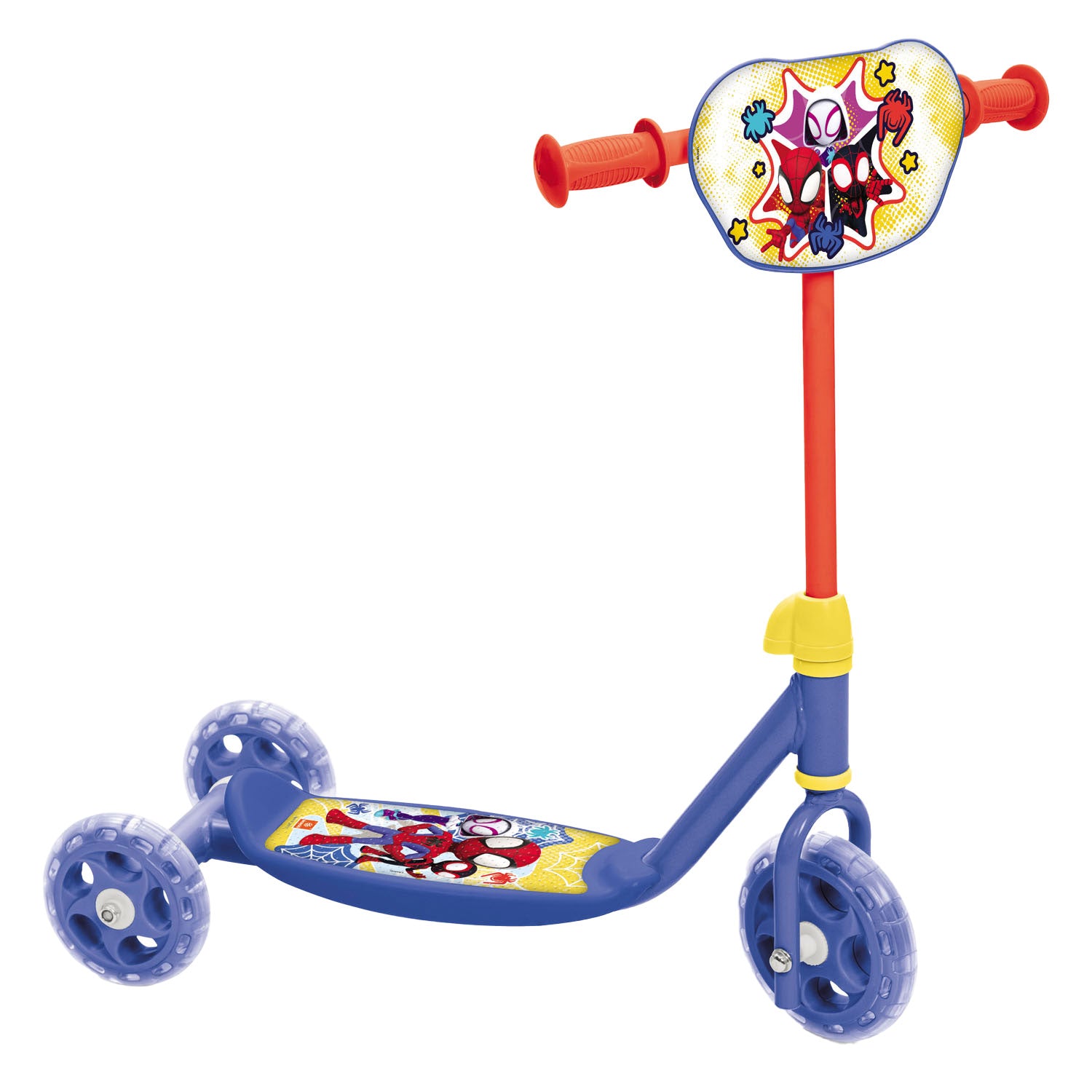 Mondo mijn eerste scooterstap spidey