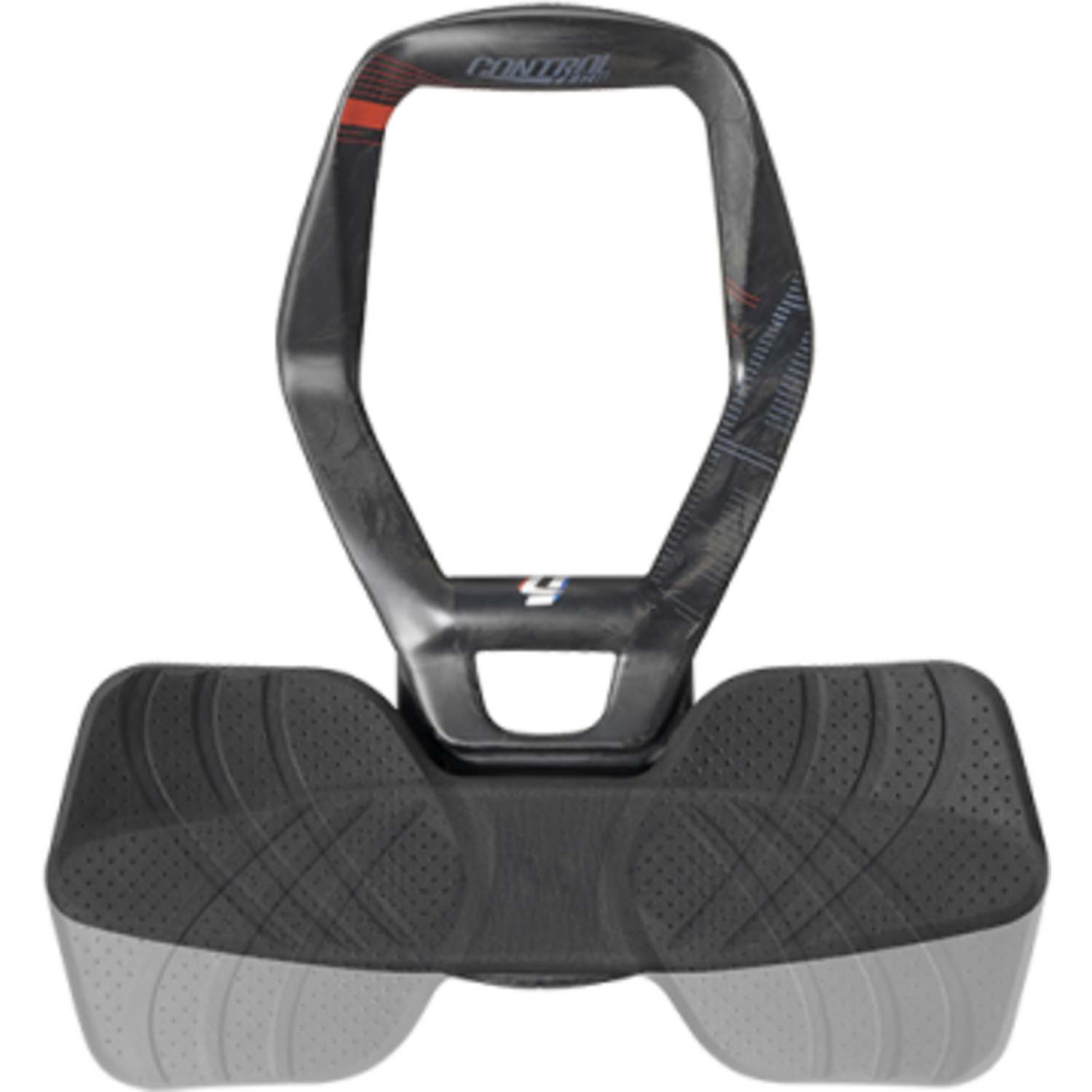 Controltech - opzetstuur sirocco mini clip-on carbon ud black inc stuurpen