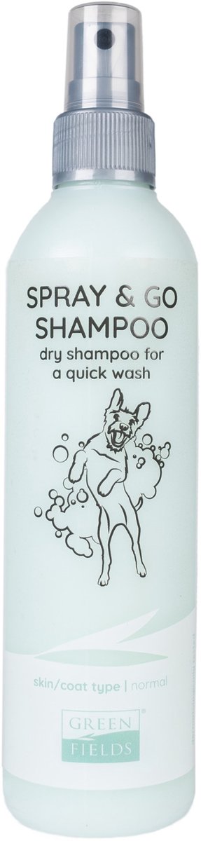 Greenfields hondenshampoo spray go - hondenvachtverzorging - 250 ml