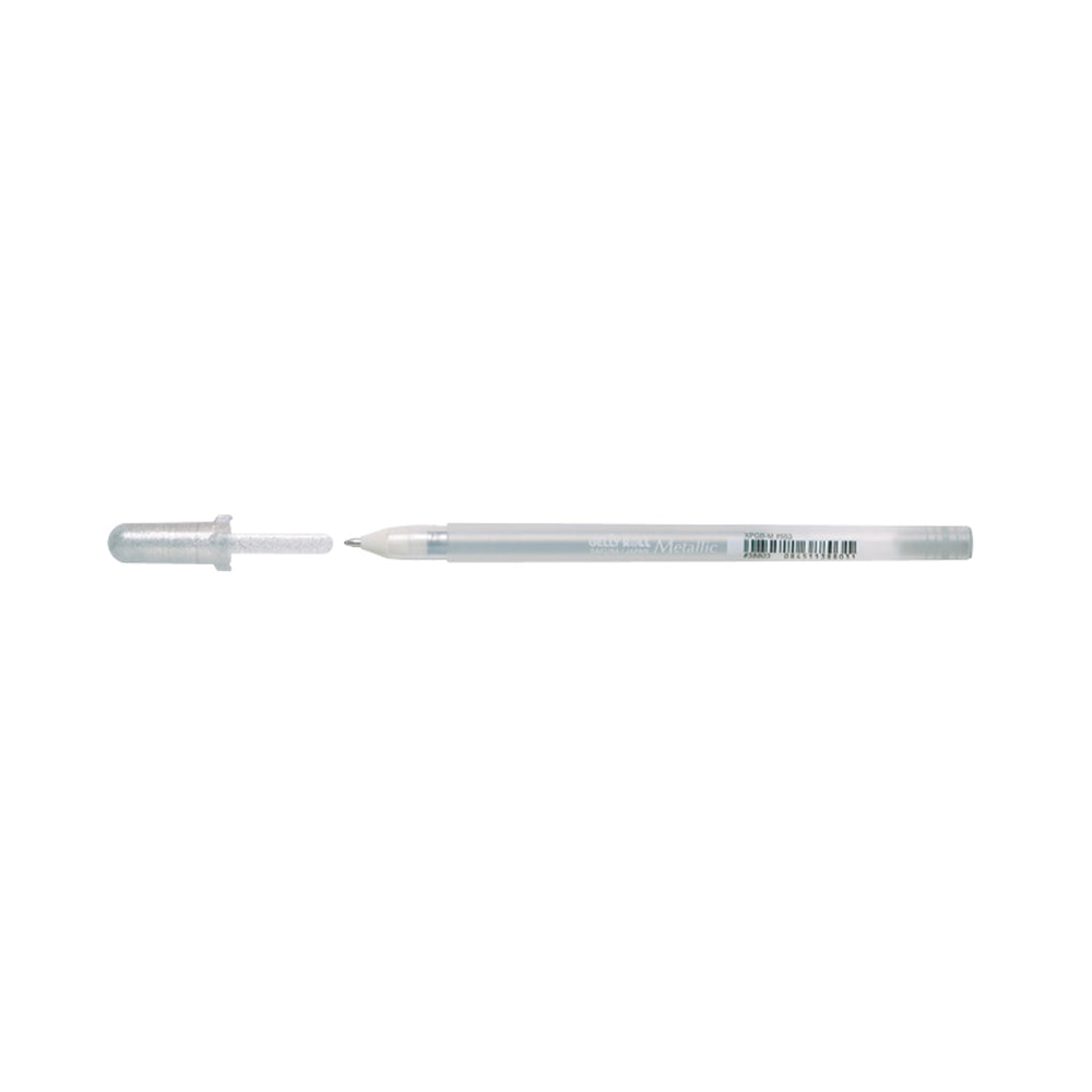 Sakura • gelly roll gelpen metallic shiny zilver