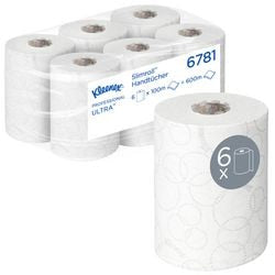 Kleenex handdoekrol ultra slimroll 2laags 100m wit