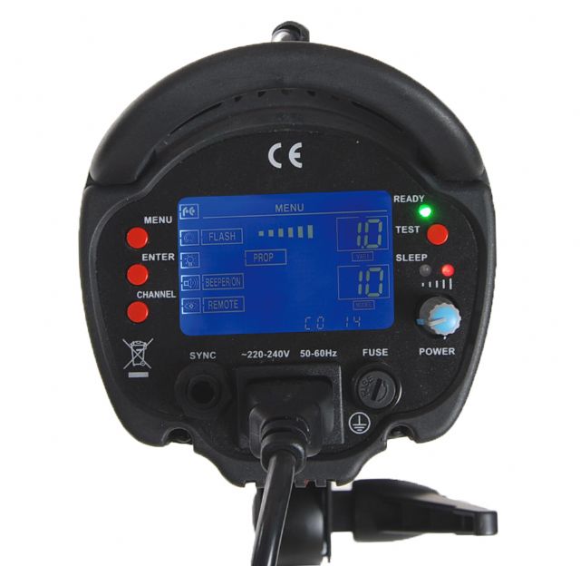 Falcon eyes studioflitser tf-1200l met lcd scherm