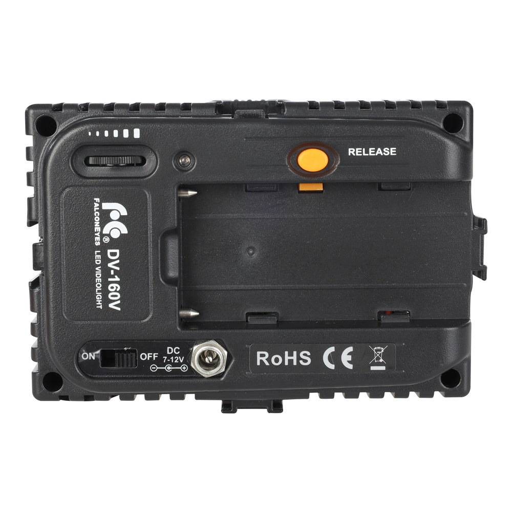 Falcon Eyes LED Lampenset Dimbaar DV-160V-K2 incl. Accu