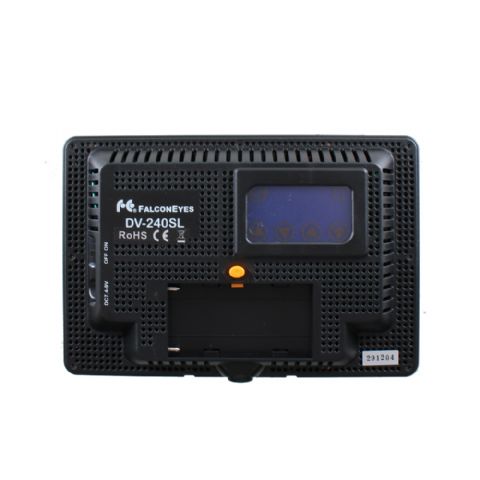 Falcon Eyes Bi-Color LED Lampenset Dimbaar DV-240SL-K1 incl. Accu