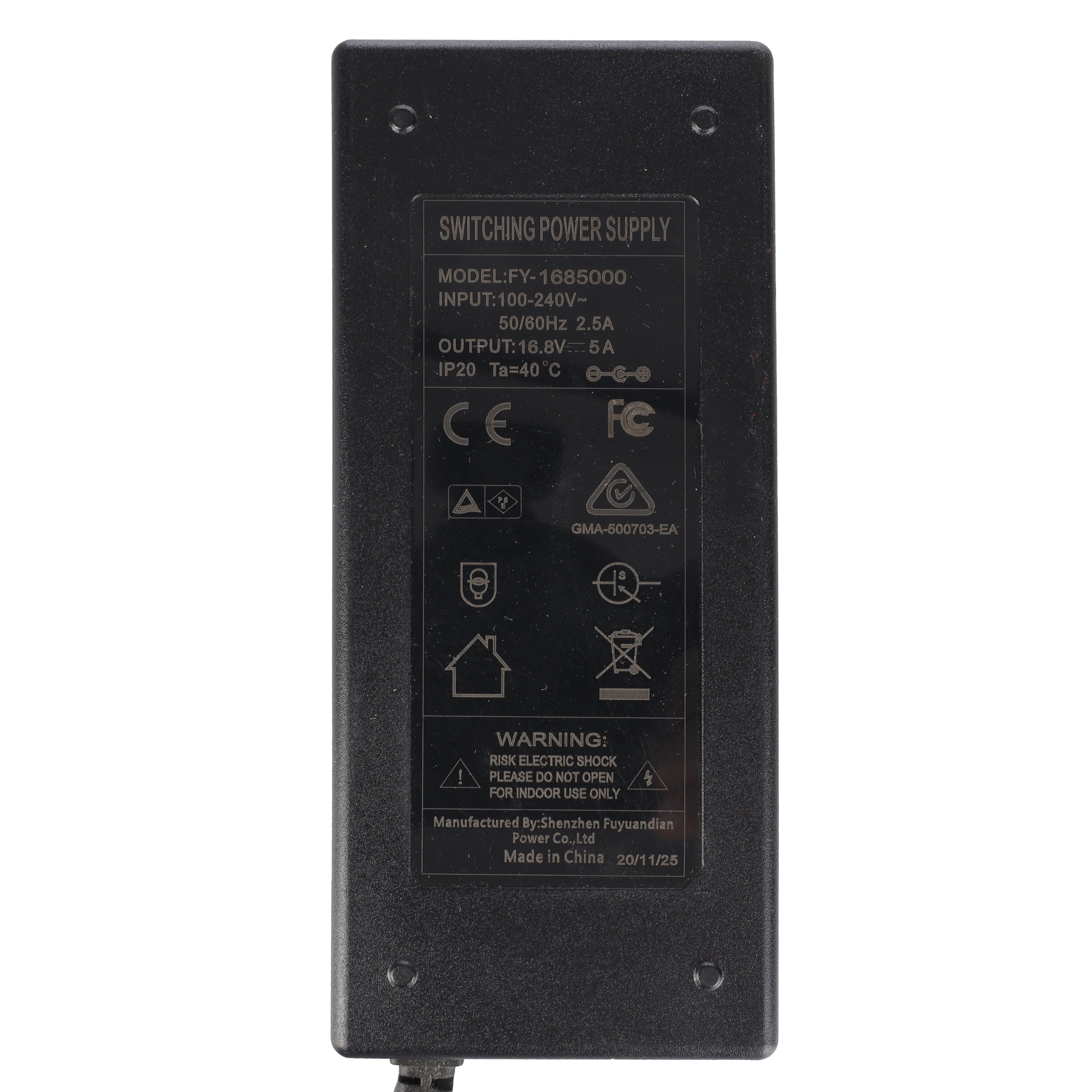 Falcon eyes voeding sp-ac16.8-5a 3 pin