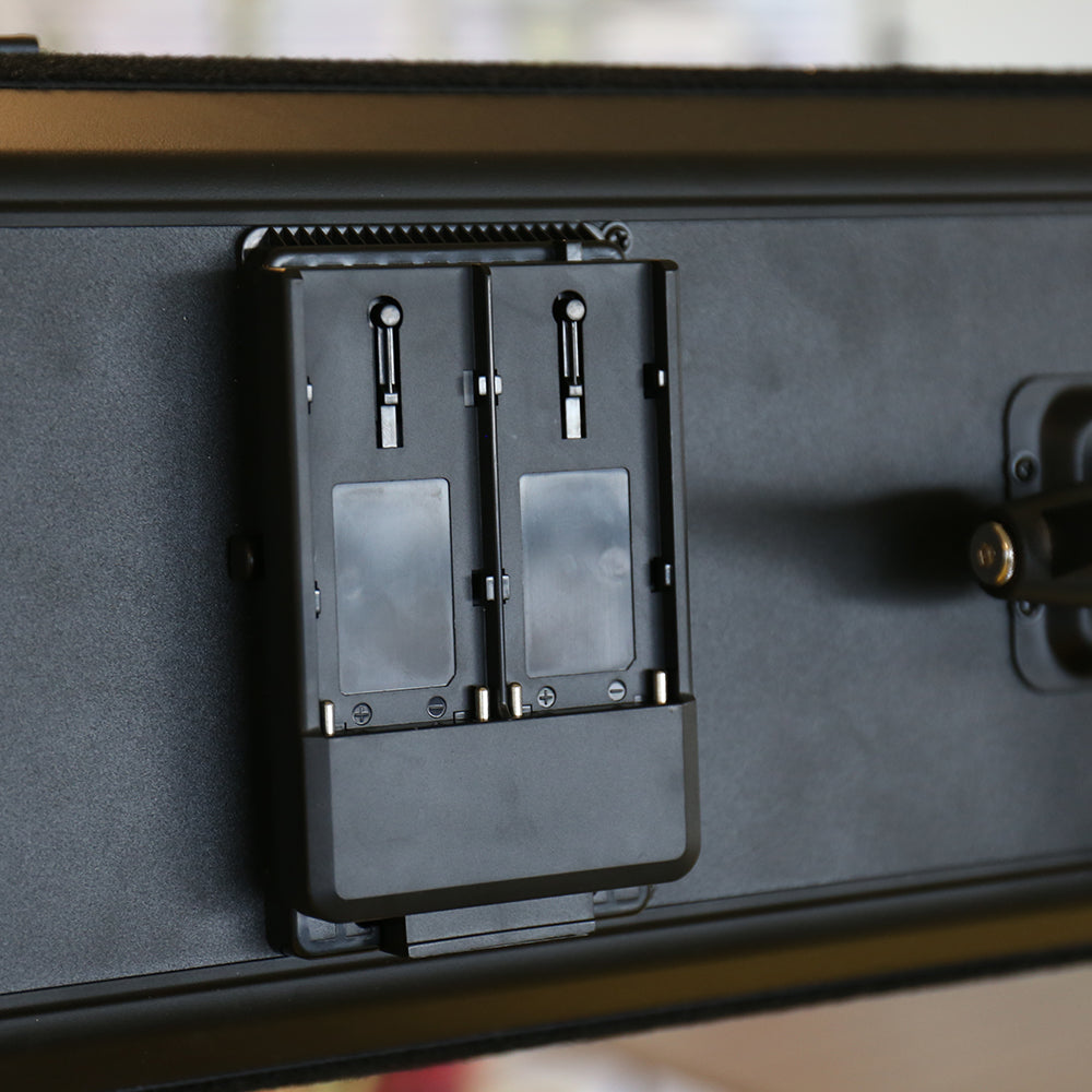 Falcon Eyes NP-F Batterijadapter AD-PS1 V-Mount naar F-Mount