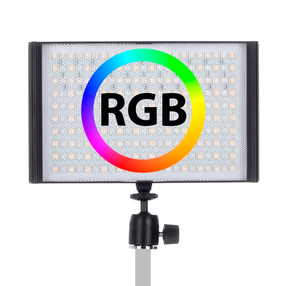 Falcon Eyes RGB LED Lampenset T8 incl. Accu