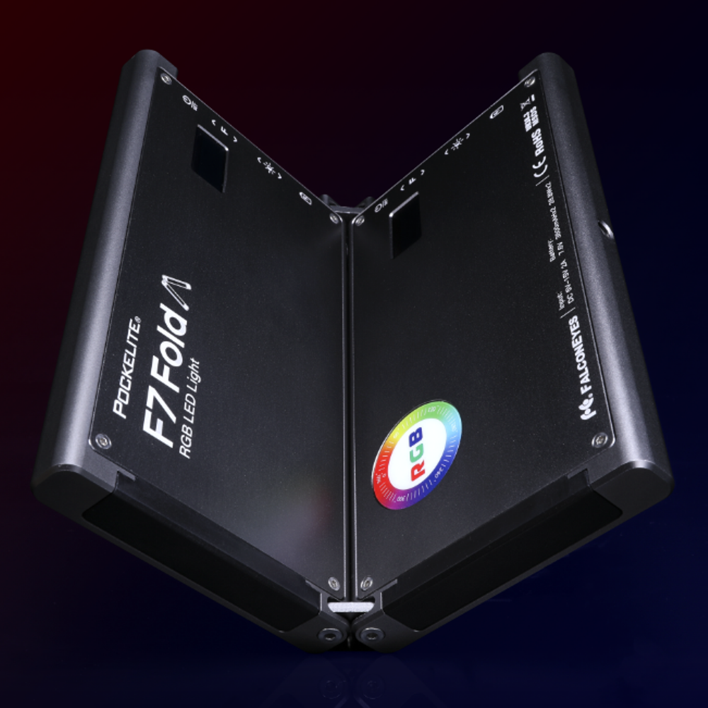 Falcon Eyes RGB LED-lamp PockeLite F7 Fold