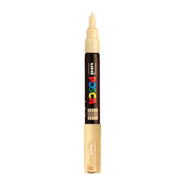 Uni posca verfmarker 1mc beige - conische punt - 1 mm
