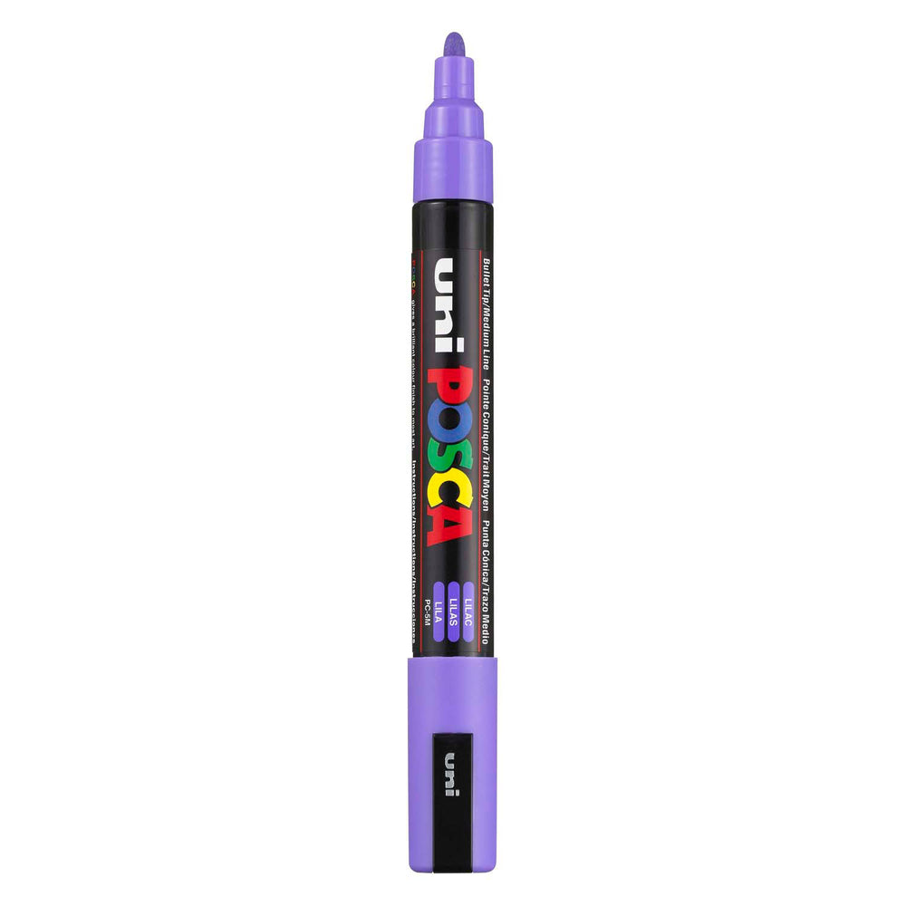Uni posca verfmarker pc5m lila - conische punt 2,5 mm