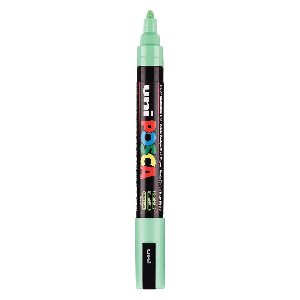 Uni posca verfmarker pc5m lichtgroen - conische punt 2,5 mm