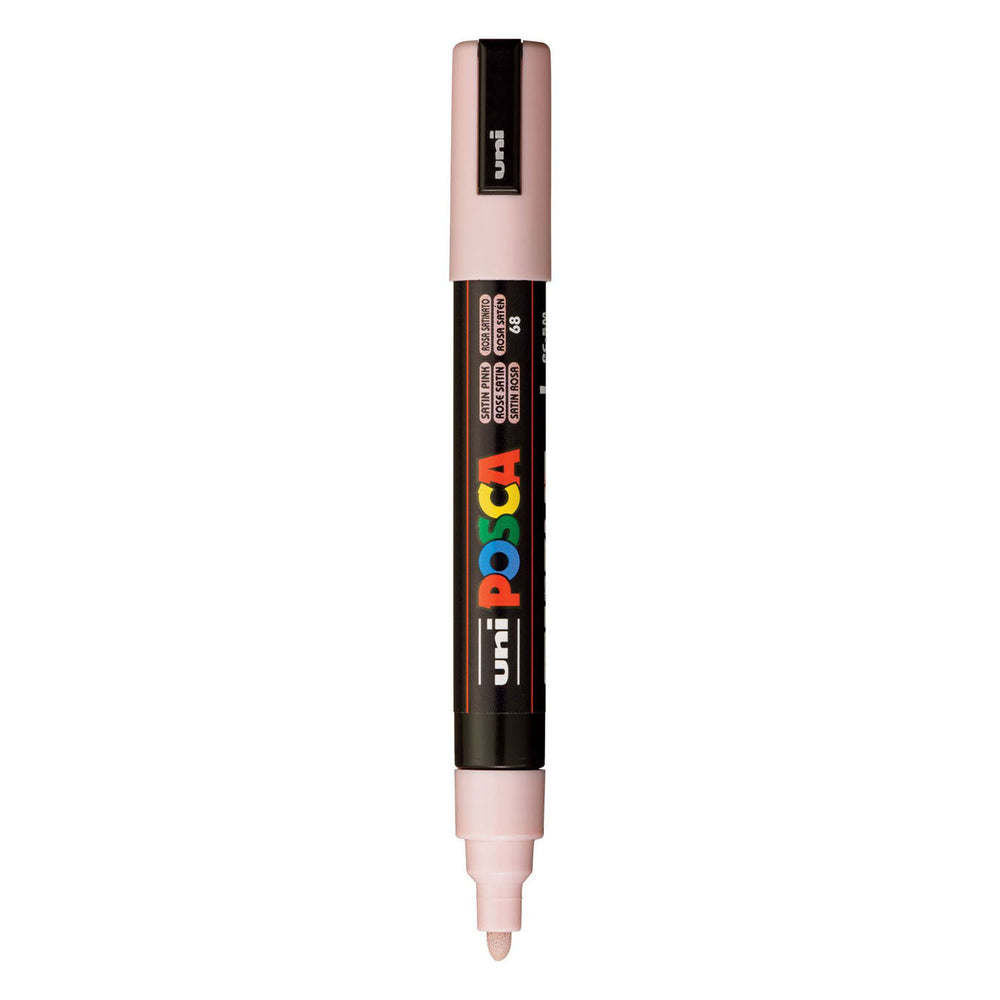 Uni posca verfmarker 5m satijn roze