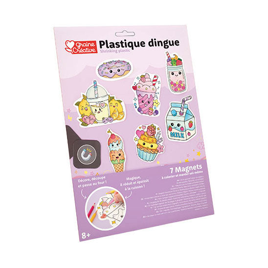 Graine creative graine krimpfolie set kawaii magneten
