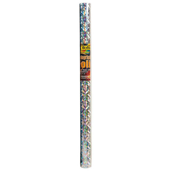 Folia • holografisch papier 310 11 40 cm. x 1 mtr. magic silver